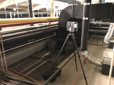3D lézerszkennelés az épületgépészetben